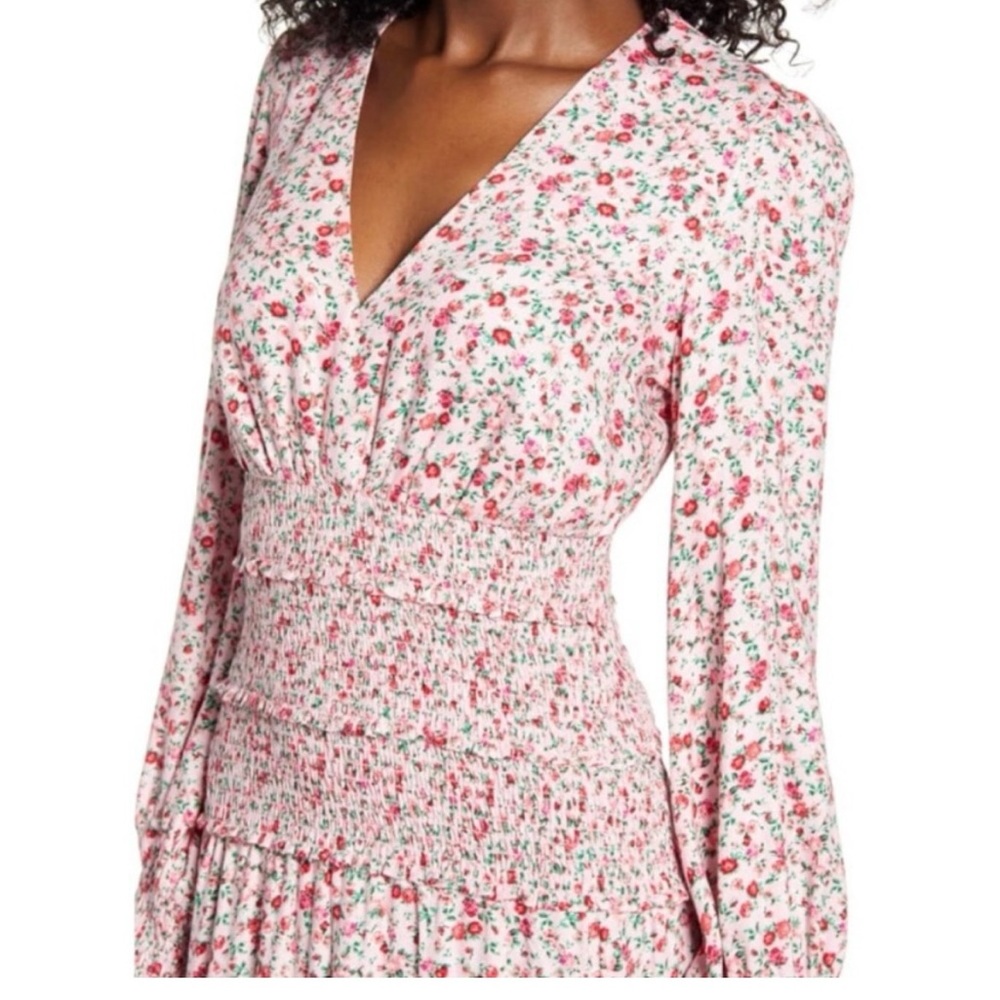 Small AFRM Pink Floral Dress NWOT